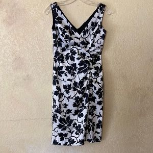 Donna Ricco Dress 2P Black /White